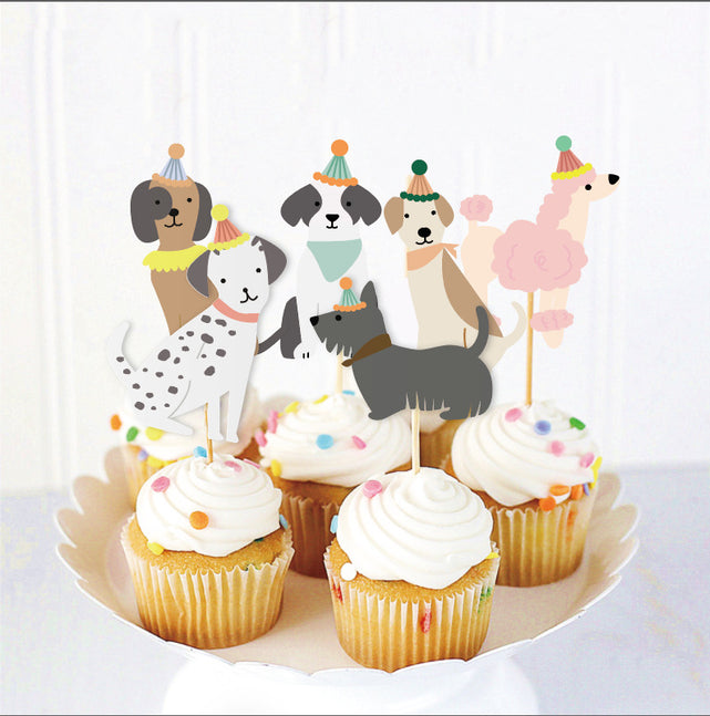 Dog Print Birthday Party Decoration