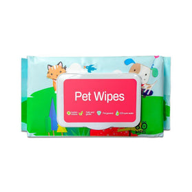 Dog And Cat Wet Wipes, Fragrance Free, Plant.based  SKIP THE BATH Gentle Cleansing AndDeodorizing,Hypoallergenic, Wipes For PawsEars, Fur, Eye Ducts And Butt